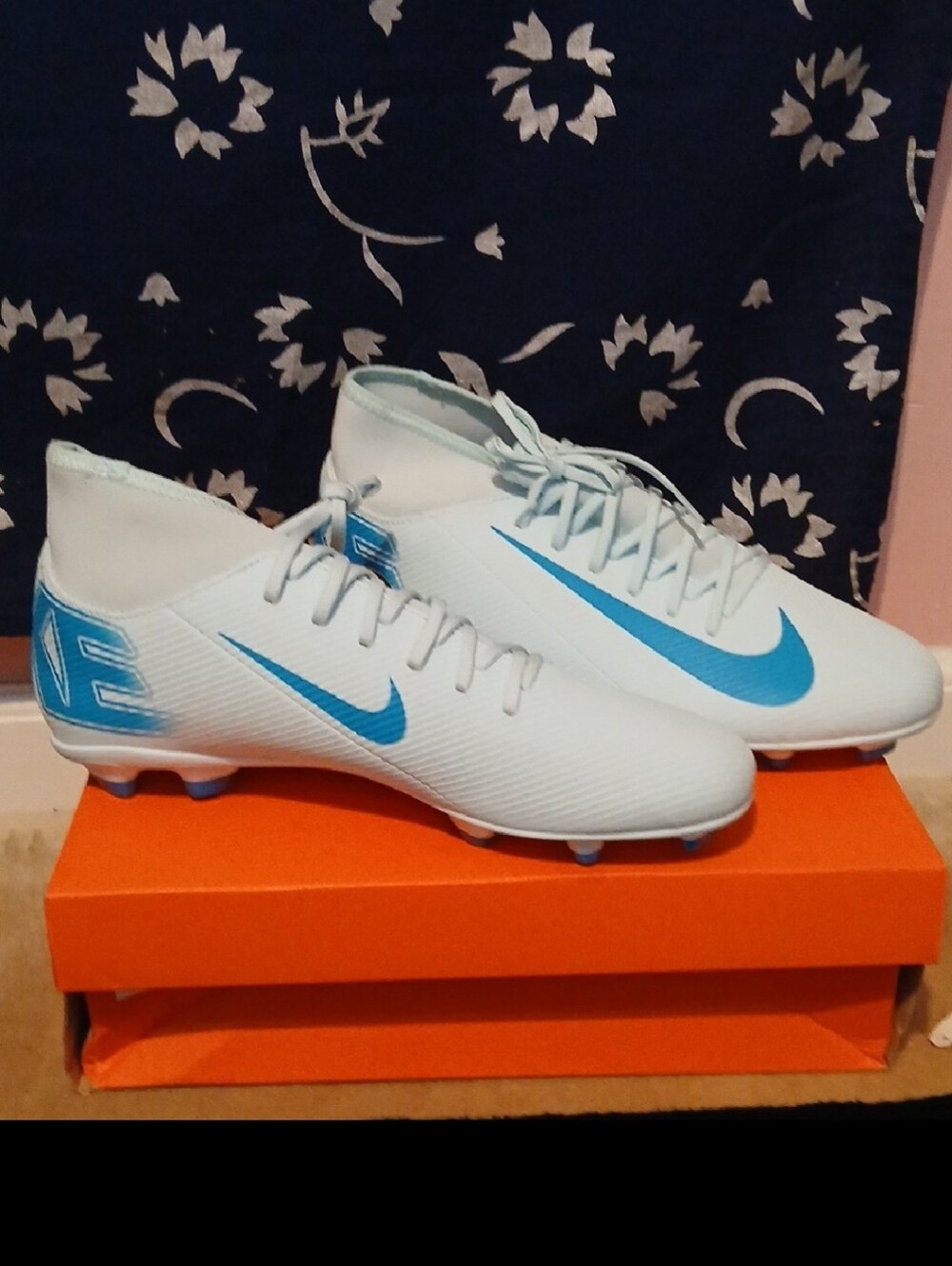Nike Mercurial Superfly 10 Club MG "Glacier Blue/ Blue Orbit" Men's SoccerClea